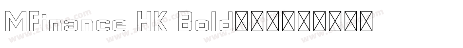 MFinance HK Bold手机版字体转换